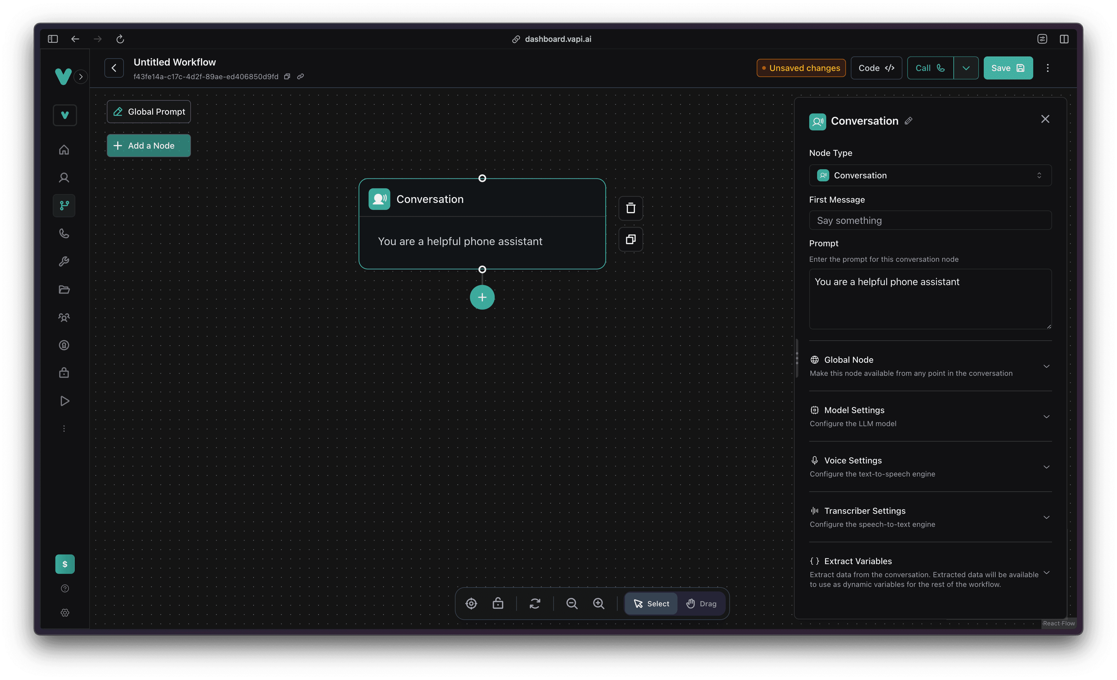Workflows overview | Vapi Workflows overview | Vapi