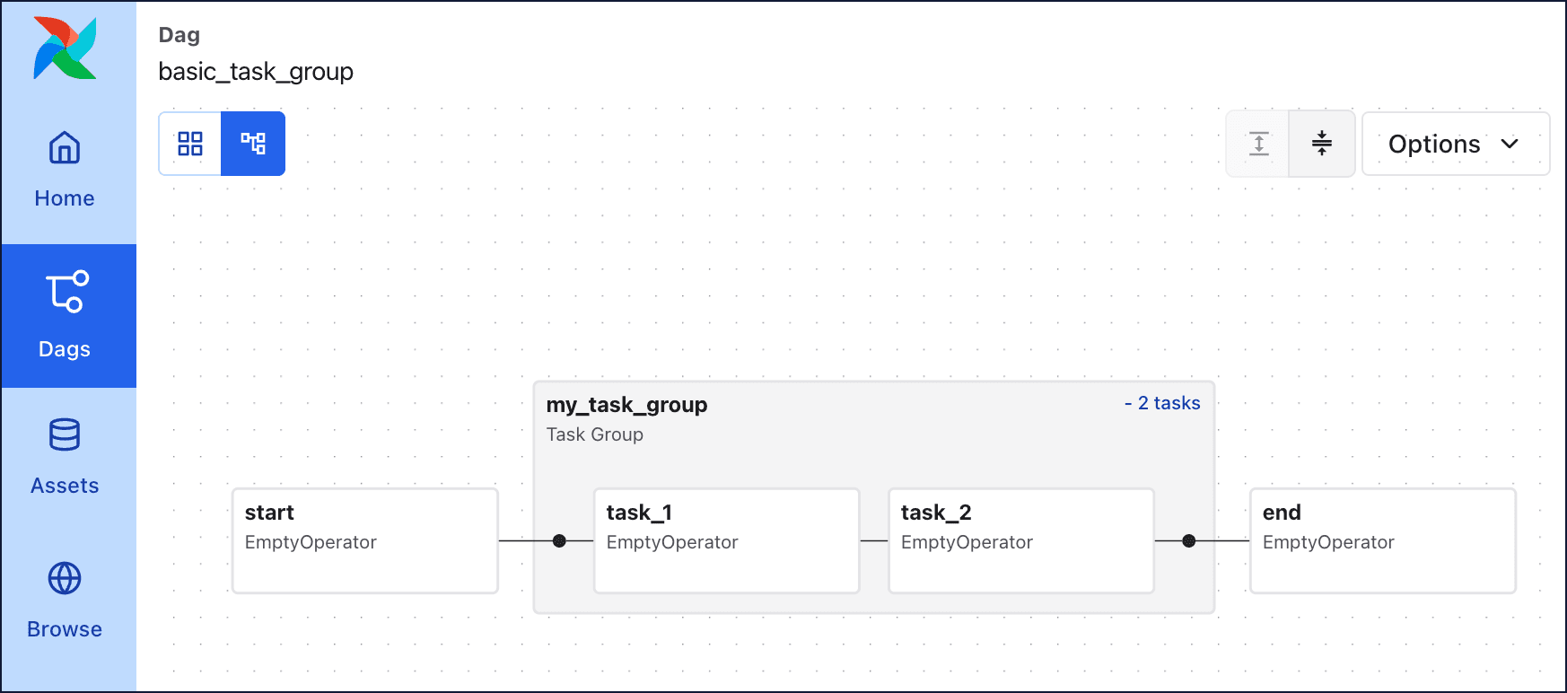Airflow task groups | Astronomer Docs