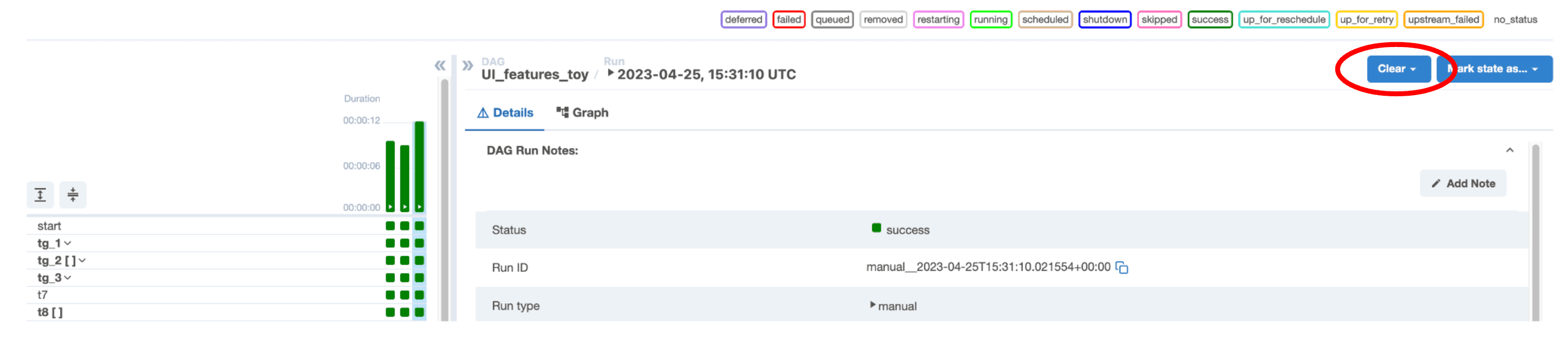 Rerun Airflow DAGs and tasks | Astronomer Docs